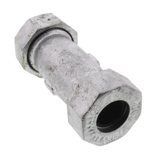 1/2" Galvanized Long Compression Coupling (440L03C)