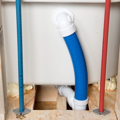 True Blue 24" FLEX PVC Bath Waste Full Kit w/ Uni-Lift Stopper (Chrome) 2 True Blue 24" FLEX PVC Bath Waste Full Kit w/ Uni-Lift Stopper (Chrome)