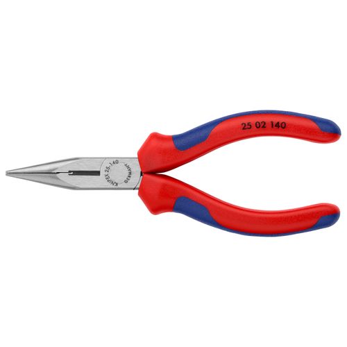 5-1/2" Snipe Nose Side Cutting Pliers w/ Multi-Component Grips