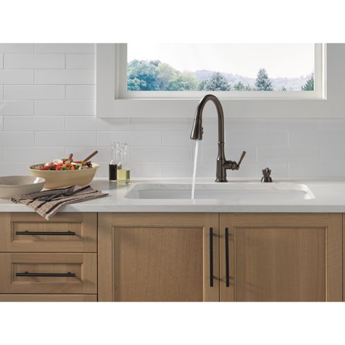 Capertee 1 Handle Pull-down Kitchen Faucet w/ Soap Dispenser & Shieldspray (Venetian Bronze), 19877Z-RBSD-DST 8 Capertee 1 Handle Pull-down Kitchen Faucet w/ Soap Dispenser & Shieldspray (Venetian Bronze), 19877Z-RBSD-DST