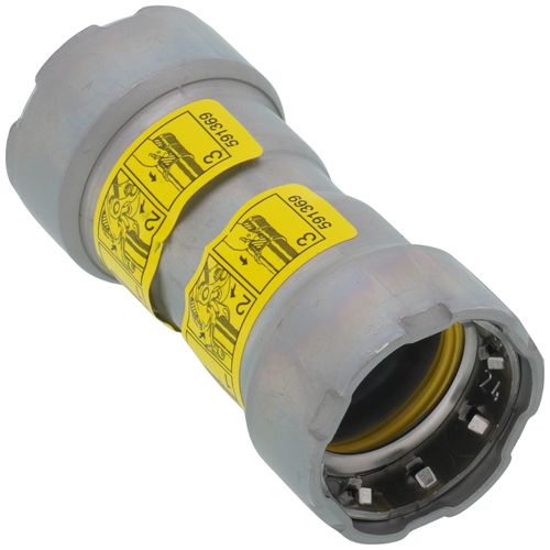 1/2" MegaPressG Coupling with Stop