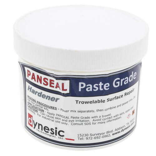 PANSEAL Paste Grade All Purpose, Trowelable Repair Compound (1 Gallon Kit) 3 PANSEAL Paste Grade All Purpose, Trowelable Repair Compound (1 Gallon Kit)