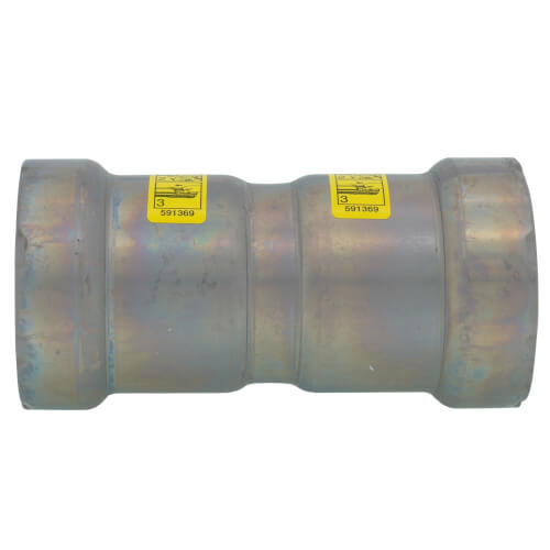 1-1/4" MegaPressG Coupling with Stop