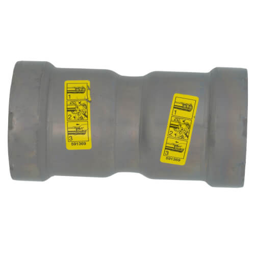 1-1/2" MegaPressG Coupling with Stop