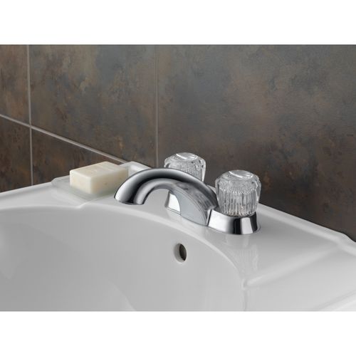 2 Handle Centerset Bathroom Faucet (Chrome), 2502LF