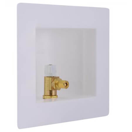 Ice Maker Outlet Box (1/2" Sharkbite x 1/4" Compression)