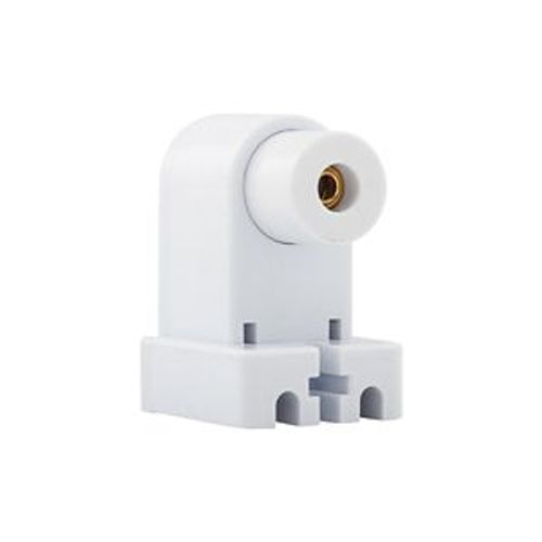 Lampholder, Non-Shunted, T8/T12, Plunger, White, Fluorescent, Thermoset, 600V, 660W, 2504W-BOX