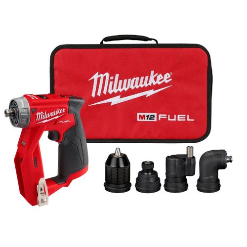 M12 Fuel 12V Lithium-Ion 4-in-1 Installation 3/8" Drill Driver (Tool-Only)