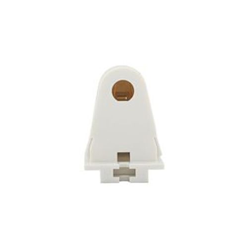 Lampholder, Non-Shunted, T8/T12, Stationary, White, Fluorescent, Thermoset, 600V, 660W, 2506W-BOX