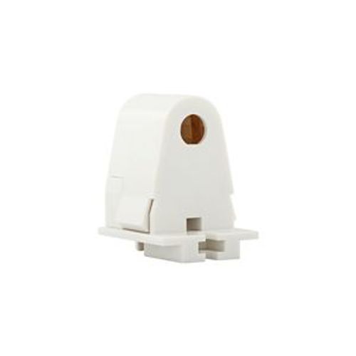 Lampholder, Non-Shunted, T8/T12, Stationary, White, Fluorescent, Thermoset, 600V, 660W, 2506W-BOX