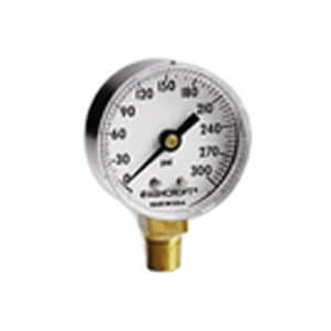 2.5" 1009AW Duralife Stainless Steel Case Pressure Gauge (Liquid Filled)