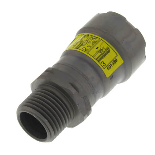 1/2" MegaPressG Male Adapter (Press x Male)