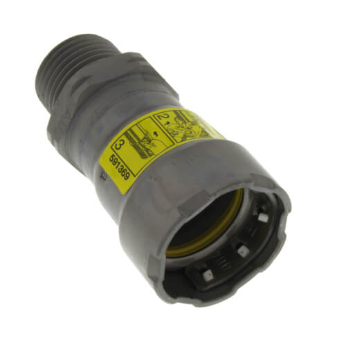 1/2" MegaPressG Male Adapter (Press x Male)