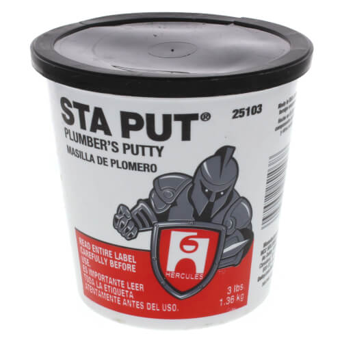 Sta Put Plumbers Putty (3 lb.)
