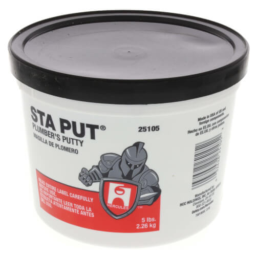 Sta Put Plumbers Putty (5 lb.) 2 Sta Put Plumbers Putty (5 lb.)