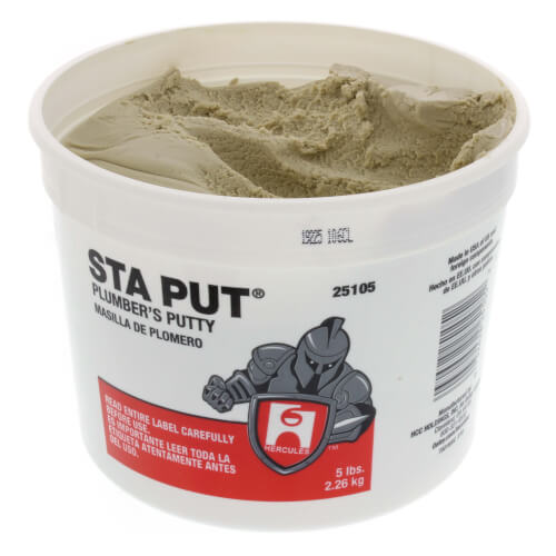 Sta Put Plumbers Putty (5 lb.) 3 Sta Put Plumbers Putty (5 lb.)