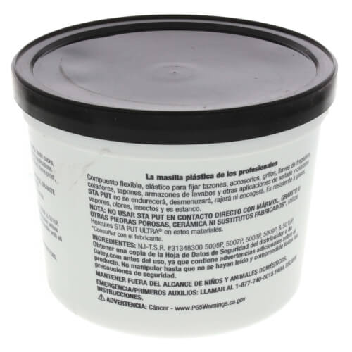 Sta Put Plumbers Putty (5 lb.) 4 Sta Put Plumbers Putty (5 lb.)