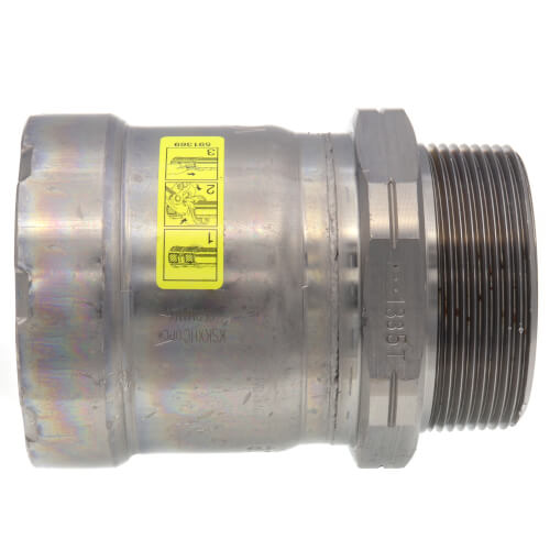 2" MegaPressG Male Adapter (Press x Male)
