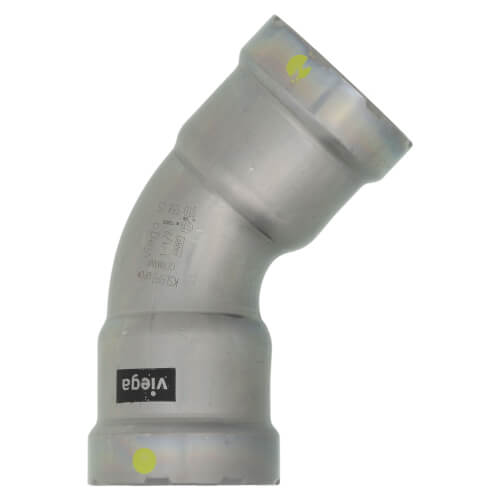 1-1/2" MegaPressG 45° Elbow 2 1-1/2" MegaPressG 45° Elbow