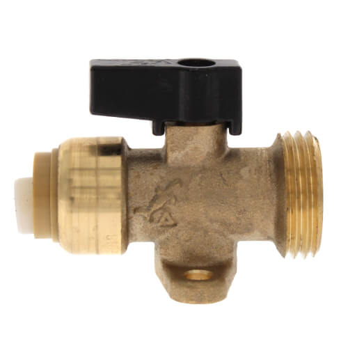 1/2" SharkBite X 3/4" Male Hose Thread Washing Machine Straight Valve 2 1/2" SharkBite X 3/4" Male Hose Thread Washing Machine Straight Valve