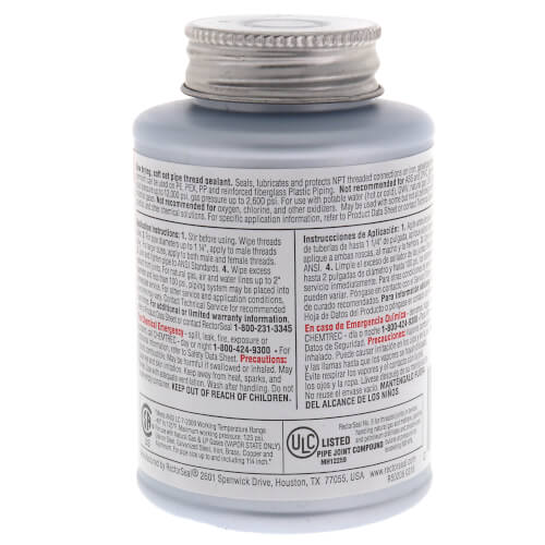 RectorSeal No. 5 Pipe Thread Sealant (4 oz.)