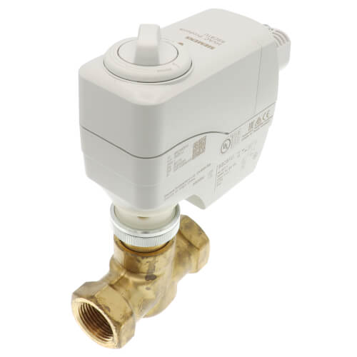 3/4" 2-Way F x F Normally Closed Valve Actuator Assembly 6.3 Cv