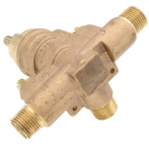 1/2" Universal Temptrol Pressure Balancing Shower Valve Body With Easy Service Stops 2 1/2" Universal Temptrol Pressure Balancing Shower Valve Body With Easy Service Stops