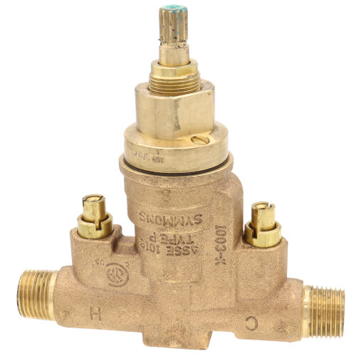 1/2" Universal Temptrol Pressure Balancing Shower Valve Body With Easy Service Stops 3 1/2" Universal Temptrol Pressure Balancing Shower Valve Body With Easy Service Stops