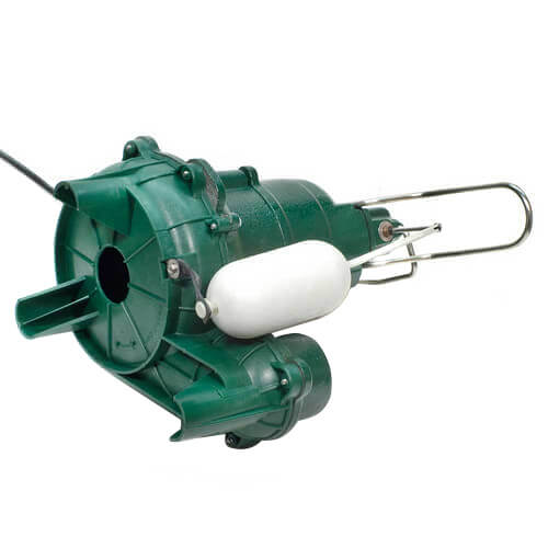 Model D264 Waste-Mate Automatic Cast Iron Sewage Pump - 230 V, 0.4 HP