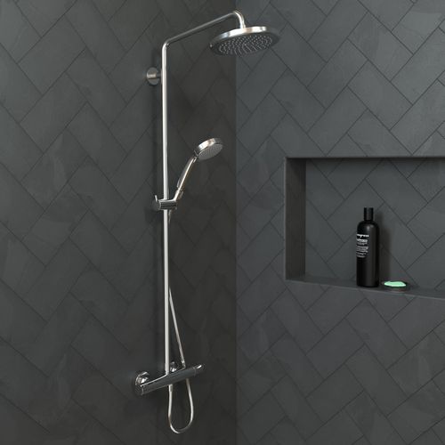 Croma Showerhead 220 1-Jet, 2.5 GPM (Chrome), 26465001 2 Croma Showerhead 220 1-Jet, 2.5 GPM (Chrome), 26465001