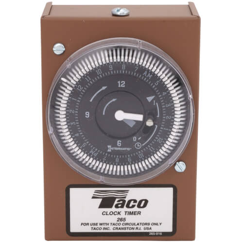 24 Hour Analog Timer w/ Dust Cover