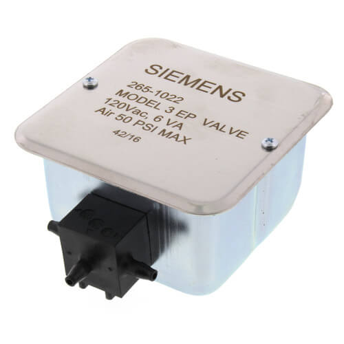 3-Way Model 3 Electro-Pneumatic Valve with Junction Box (110/120V)