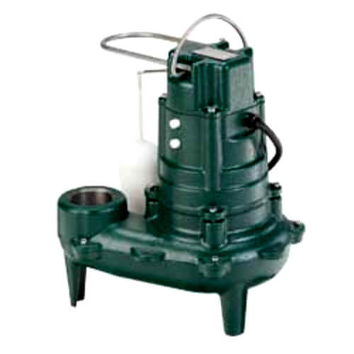 Model I267 Waste-Mate Series Sewage Pump with 15' Cord (208-230V, 1/2 HP)