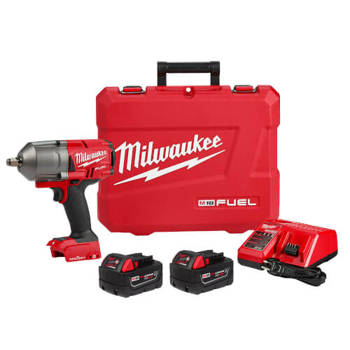 M18 Fuel w/ ONE-KEY High Torque Impact Wrench 1/2" Friction Ring Kit