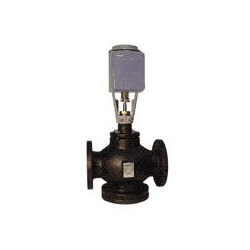 4" 2-Way FE Normally Open Valve Actuator Assembly, 160 Cv