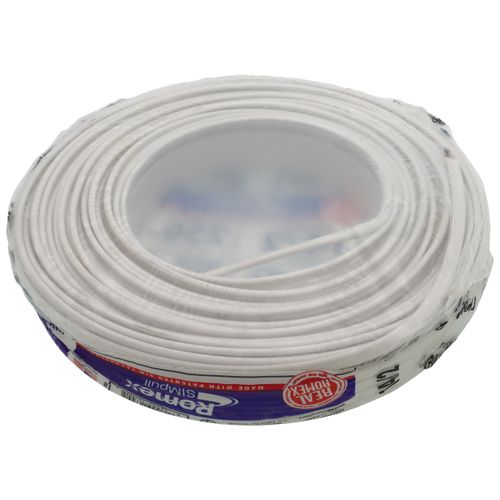 14-2 White Romex® SIMpull Type NM-B Cable, w/ Ground (250' Coil)