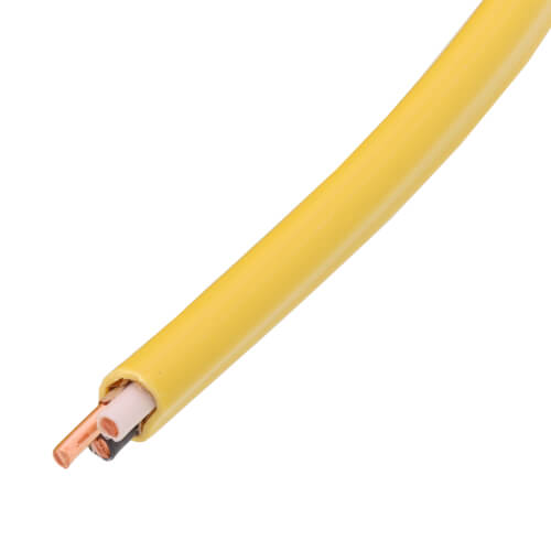 12-2 Yellow Romex® SIMpull Type NM-B Cable, w/ Ground (50' Coil)