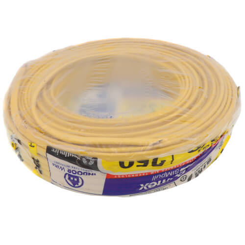 12-2 Yellow Romex® SIMpull Type NM-B Cable, w/ Ground (250' Coil)