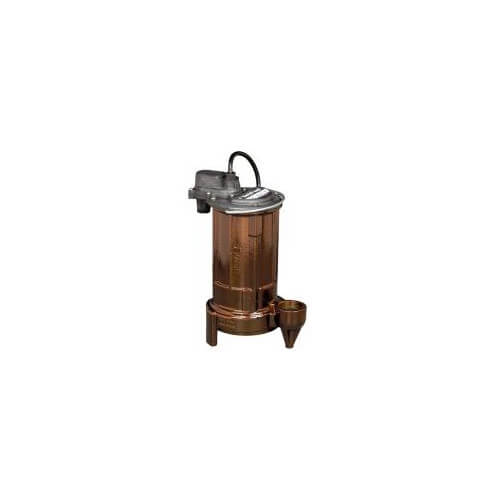 3/4 HP Manual Effluent Pump - 115v, 10 ft Cord