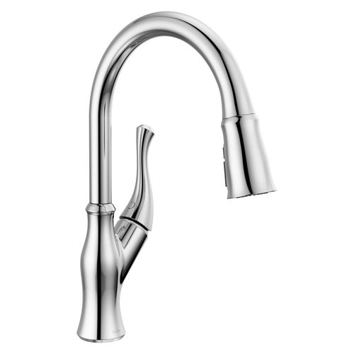 Single-handle Pull-down Kitchen Faucet (Chrome), 19888Z-DST