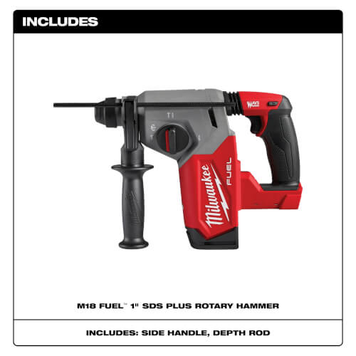 M18 Fuel 1" SDS Plus Rotary Hammer (Bare Tool Only) 5 M18 Fuel 1" SDS Plus Rotary Hammer (Bare Tool Only)