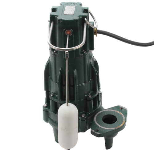 Model M292 High Head Waste-Mate Automatic Cast Iron Sewage Pump - 115 V, 1/2 HP (Single Seal)