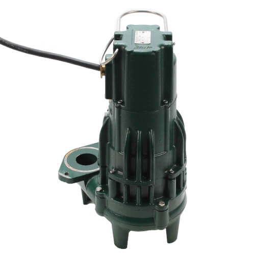 Model M292 High Head Waste-Mate Automatic Cast Iron Sewage Pump - 115 V, 1/2 HP (Single Seal)