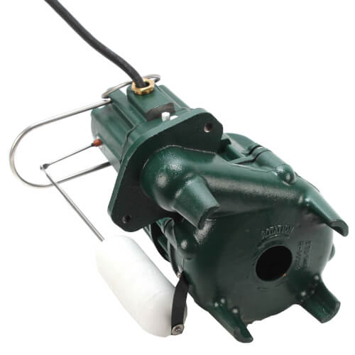 Model M292 High Head Waste-Mate Automatic Cast Iron Sewage Pump - 115 V, 1/2 HP (Single Seal)