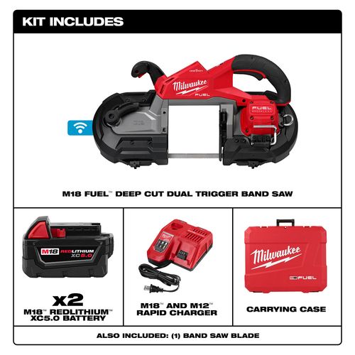 M18 FUEL Dual Trigger Deep Cut Band Saw Kit