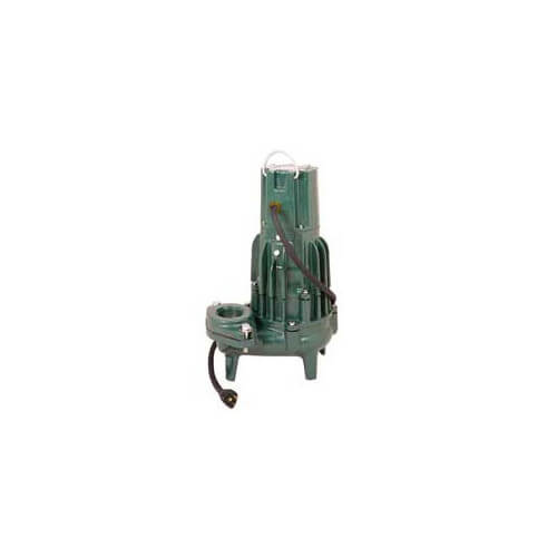 Model E293 High Head Waste-Mate Non-Automatic Cast Iron Sewage Pump - 230 V, 1 HP (Single Seal)