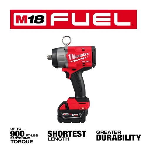 M18 Fuel 1/2" High-Torque Impact Wrench w/ Pin Detent Kit