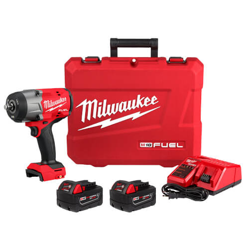 M18 FUEL 1/2" High Torque Impact wrench w/ Friction Ring Kit
