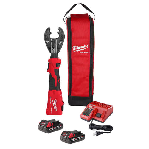 M18 FORCE LOGIC 6T Linear Utility Crimper Kit w/ BG-D3 Jaw