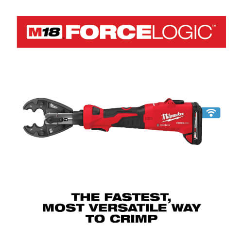 M18 FORCE LOGIC 6T Linear Utility Crimper Kit w/ BG-D3 Jaw 5 M18 FORCE LOGIC 6T Linear Utility Crimper Kit w/ BG-D3 Jaw